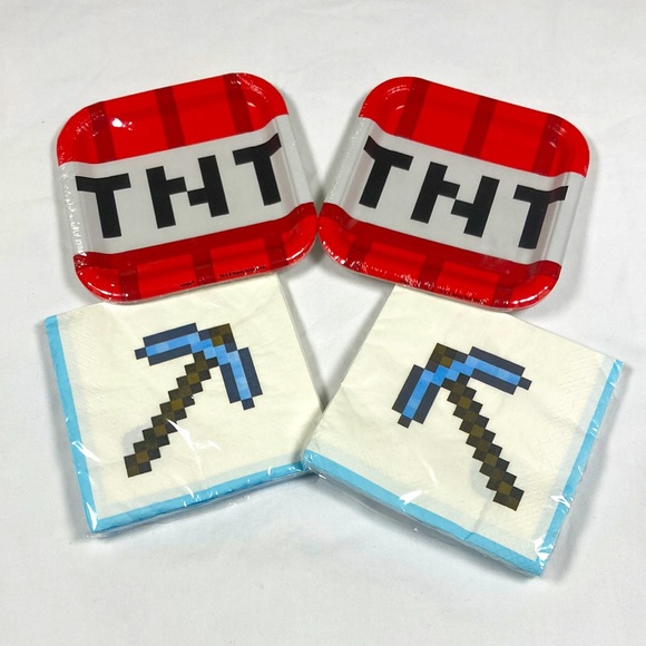 Minecraft Party Supplies Minecraft Party Supplies 32 Pickaxe